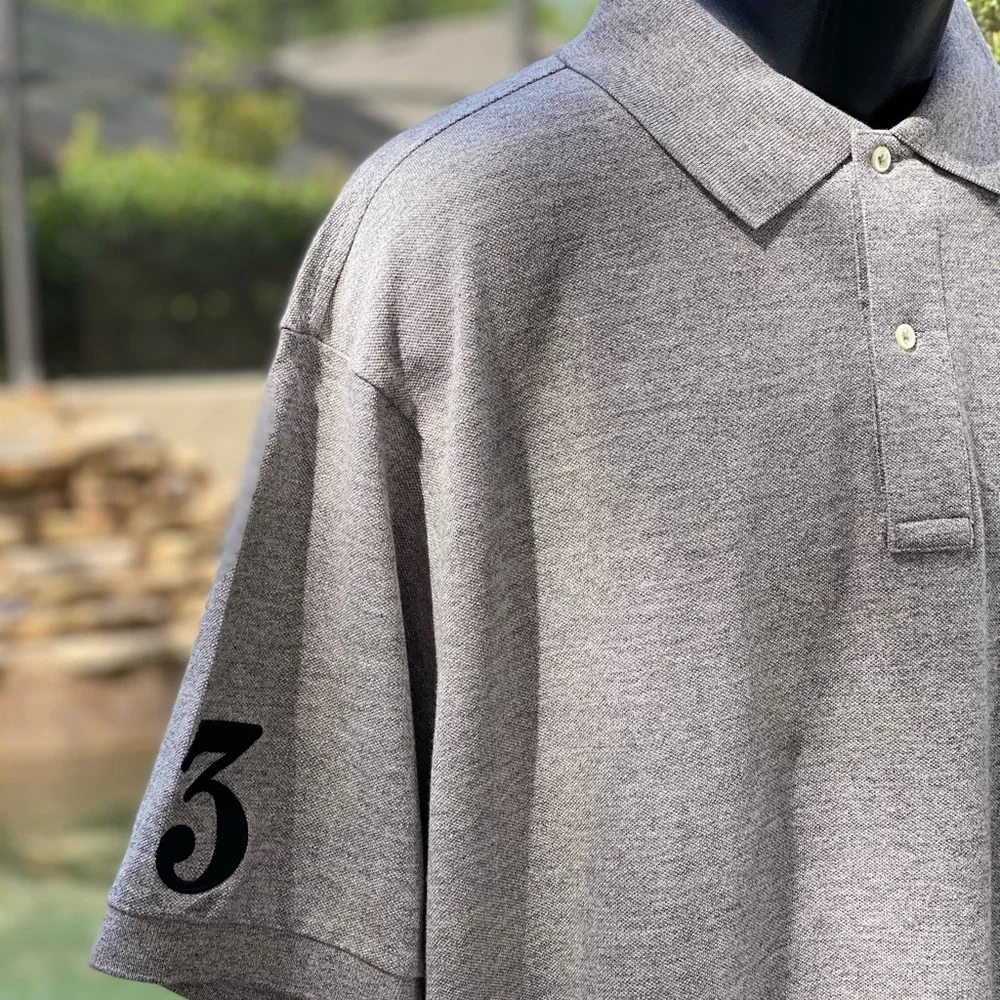 Polo Ralph Lauren Big Pony‎ Gray Polo Shirt Men's Large New with Tags